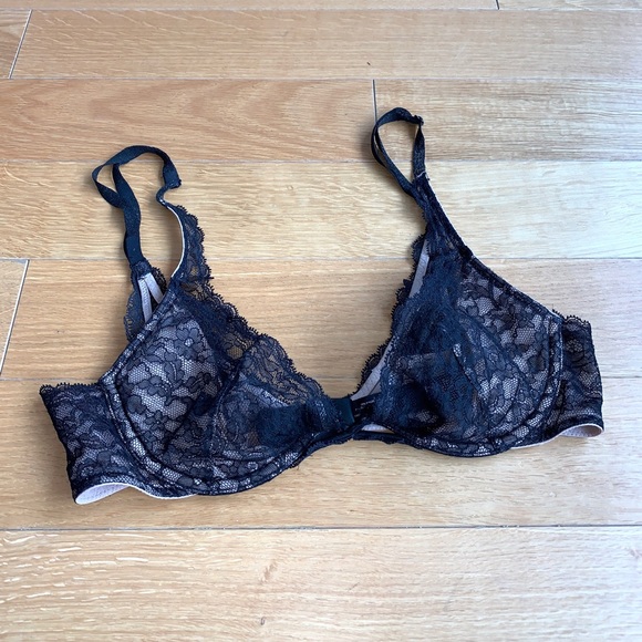 Victoria’s Secret Pretty Black Lace Demi Cup Bra - Picture 4 of 11